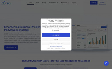 jureb.com screenshot