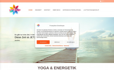 jutta4yoga.at screenshot