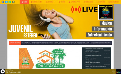 juvenilestereo.net screenshot