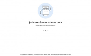 jvshowerdoorsandmore.com screenshot