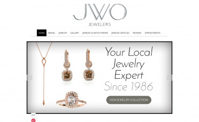 jwojewelers.com screenshot