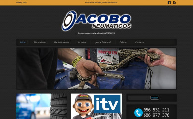 jacoboneumaticos.com screenshot