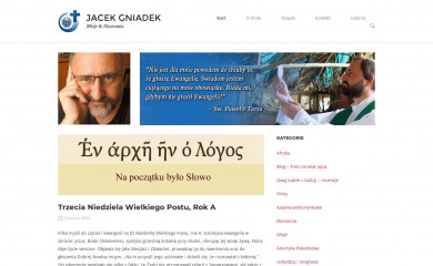 jacekgniadek.com screenshot