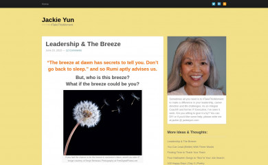 jackieyun.com screenshot