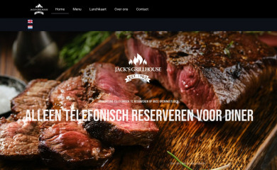 jacksgrillhouse.nl screenshot