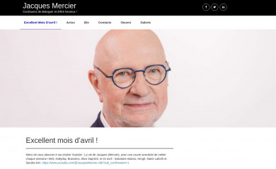 jacquesmercier.be screenshot