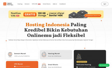 jagoanhosting.com screenshot