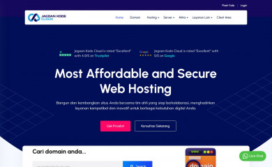 jagoankodecloud.com screenshot