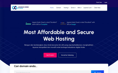 jagoankodecloud.com screenshot