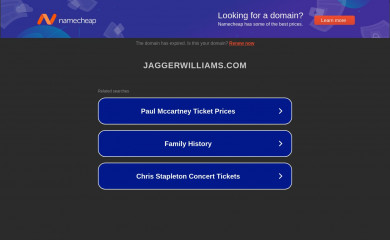 jaggerwilliams.com screenshot