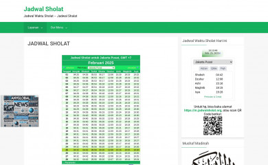 jadwalsholat.org screenshot