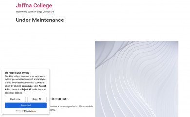 jaffnacollege.lk screenshot