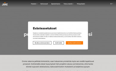 jakerakennus.fi screenshot