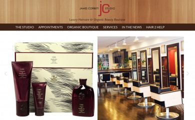 jamescorbettstudio.com screenshot