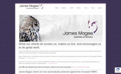 jamesmagee.co.uk screenshot