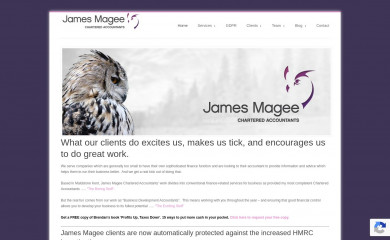 jamesmagee.co.uk screenshot