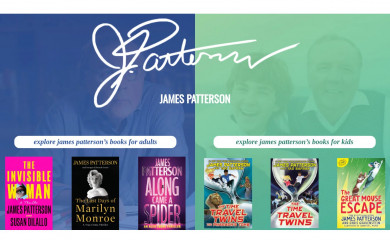 jamespatterson.com screenshot