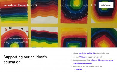 jamestownpta.org screenshot