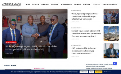 jamhurimedia.co.tz screenshot