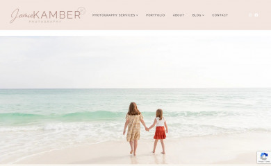 jamiekamber.com screenshot