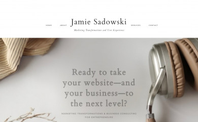 jamiesadowski.com screenshot