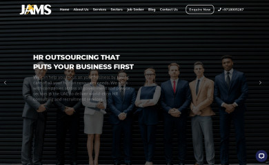 jamshrsolutions.com screenshot