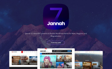 Jannah | Shared by WPTry.org screenshot