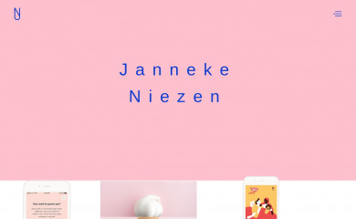 jannekeniezen.nl screenshot