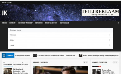 janarkeel.eu screenshot