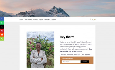janetbengan.com screenshot
