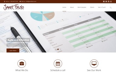 janetfazio.com screenshot