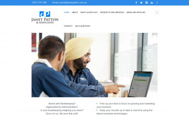 janetpatton.com.au screenshot