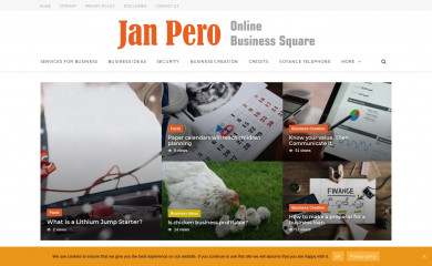 janpero.info screenshot