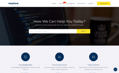 Helpdesk screenshot
