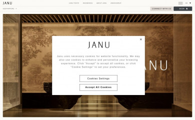 janu.com screenshot