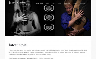jasoncarter.net screenshot