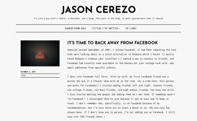 jasoncerezo.com screenshot