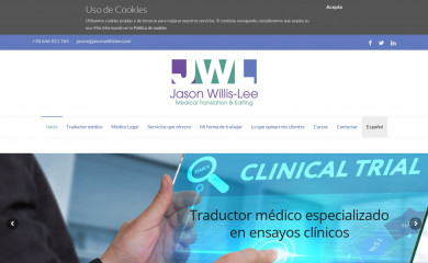 jasonwillislee.com screenshot