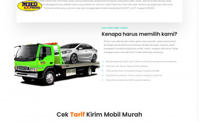 jasakirimmobilmurah.com screenshot