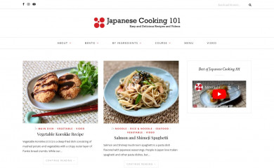 japanesecooking101.com screenshot
