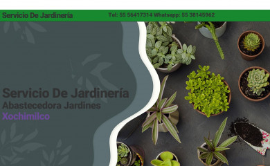 jardineriaxochimilco.com.mx screenshot