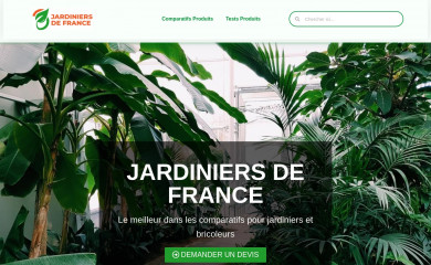 jardiniersdefrance.com screenshot