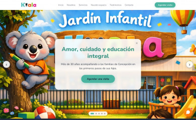 jardinkoala.cl screenshot
