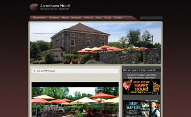 jarrettownrestaurant.com screenshot