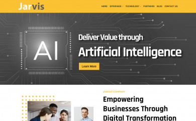jarvisbusiness.io screenshot