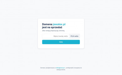 jawatex.pl screenshot