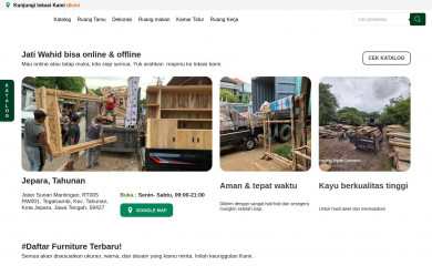 jatiwahidfurniture.com screenshot