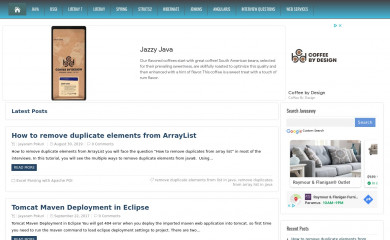 javasavvy.com screenshot