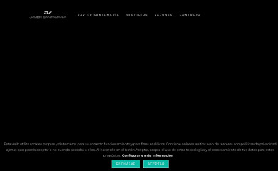 javiersantamariapeluqueros.com screenshot