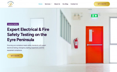 jaxarnasafety.com.au screenshot